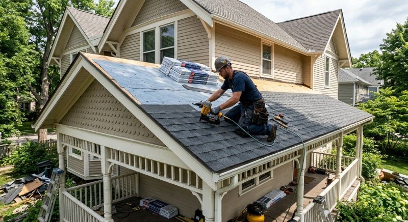 House Roof Installation